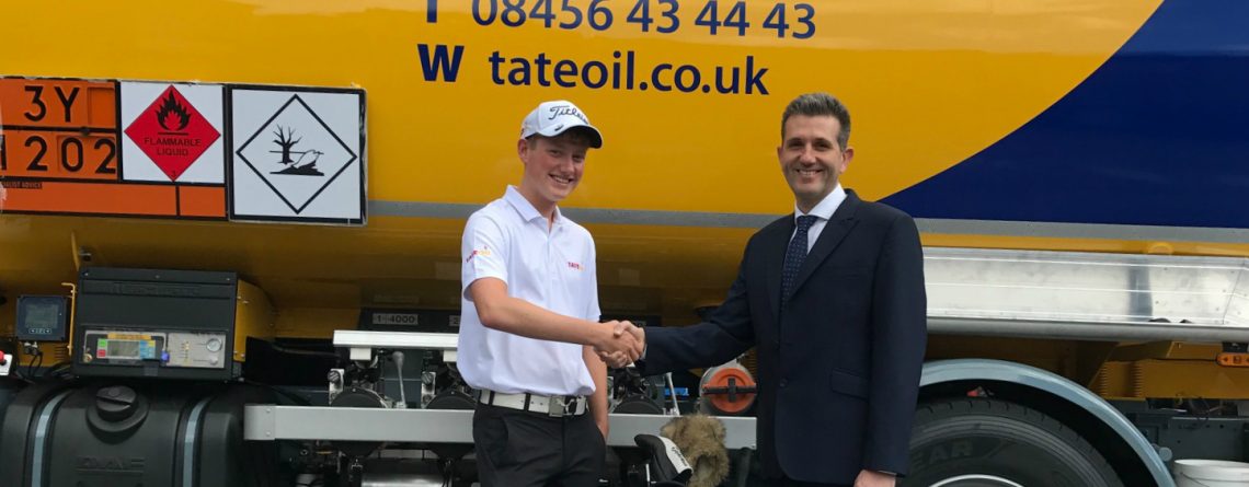 Supporting up and coming golfer Alex Harm