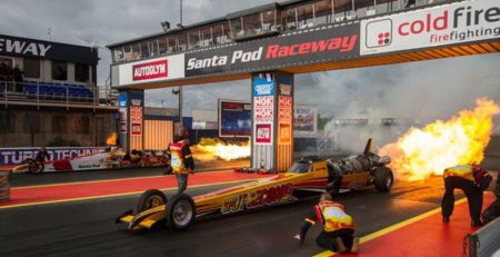 One Last Race for the Split Second Dragster Sponsored by TateOil